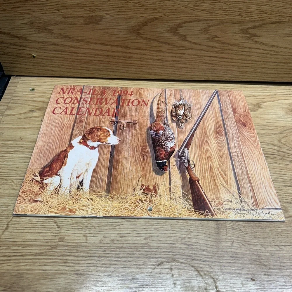 Vintage NRA-ILA CONSERVATION CALENDAR- National Rifle Association